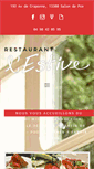 Mobile Screenshot of lestive-restaurant.com